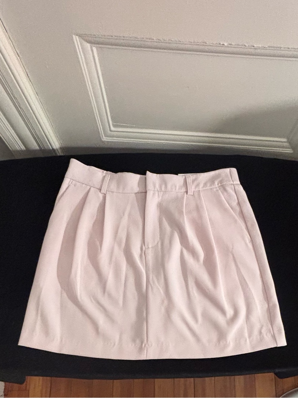 *NWT* SO Light Pink Pleated Mini Skirt